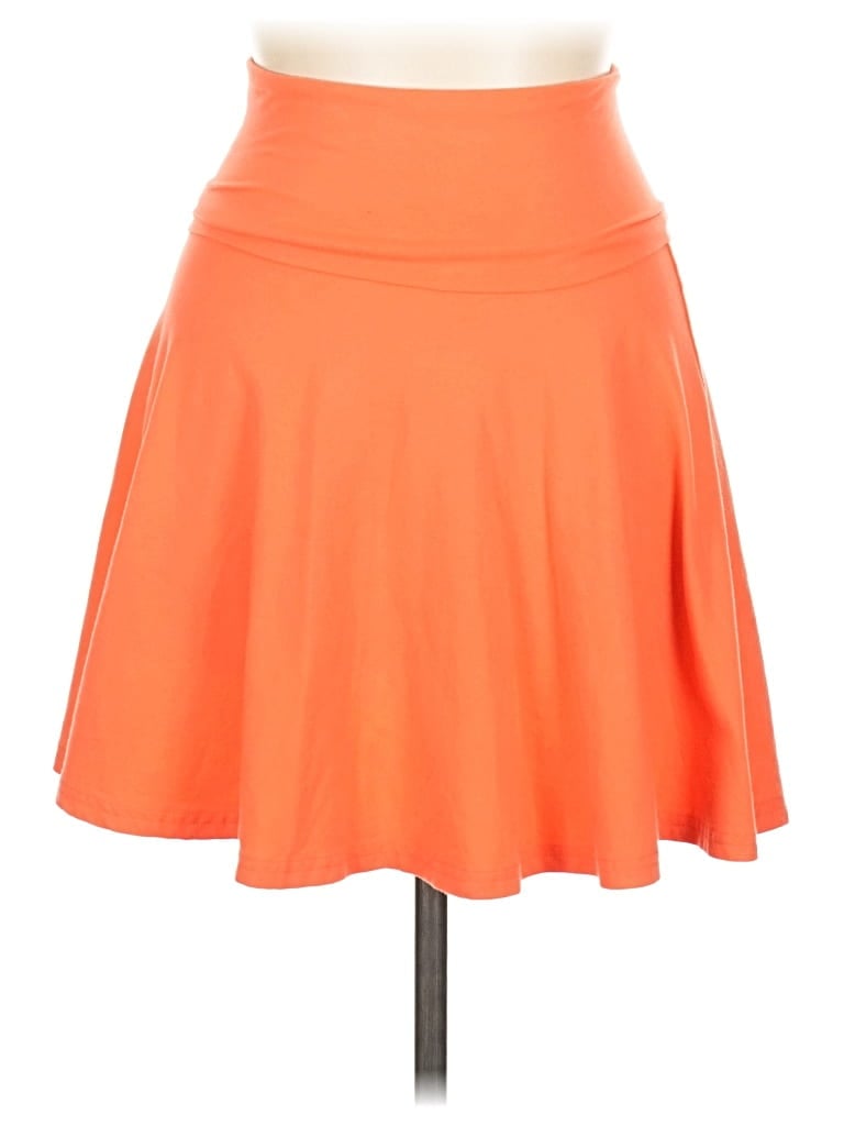 Pre-owned American Apparel Casual Skirt In Orange