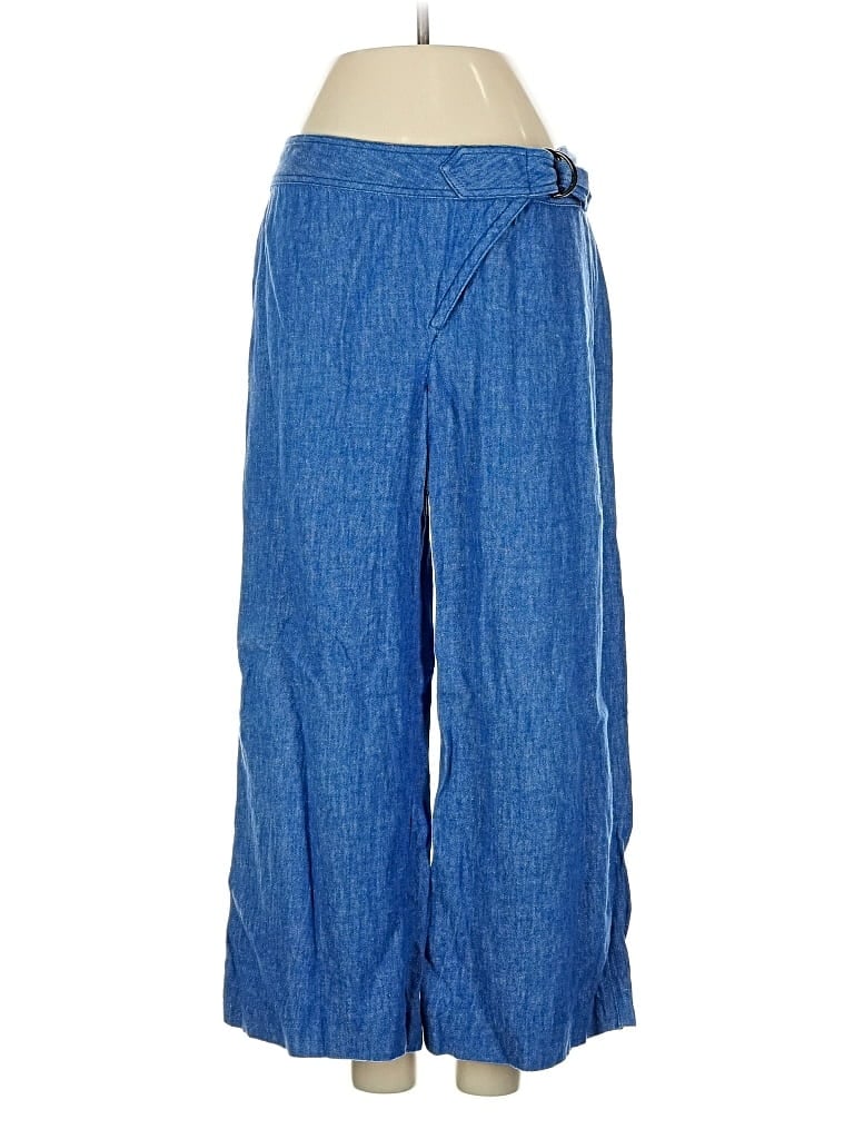 Pre-owned Elevenses Linen Pants In Blue