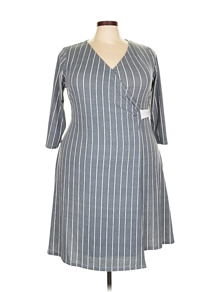 Pre-owned Lularoe Cardigan Sweater In Gray