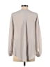 Calypso St. Barth Gray Long Sleeve Blouse Size XS - photo 2