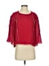 IRO Red 3/4 Sleeve Blouse Size EU (FR) 36 / US 4 - photo 1