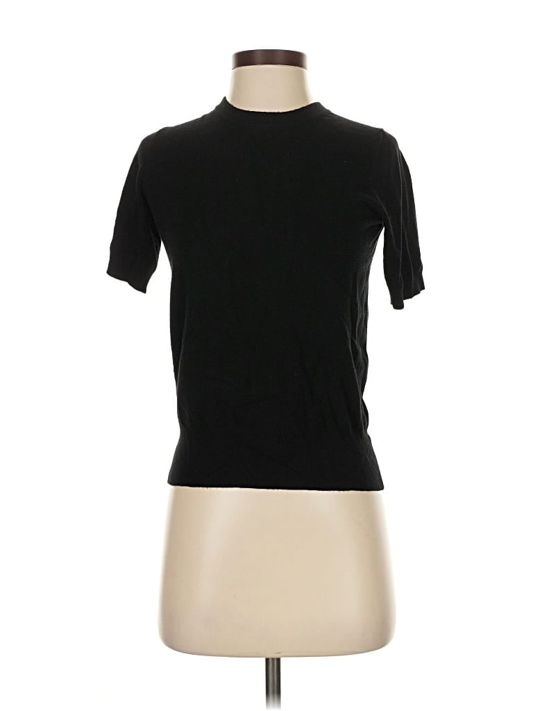 Pre-owned Zara Cardigan Sweater In Black