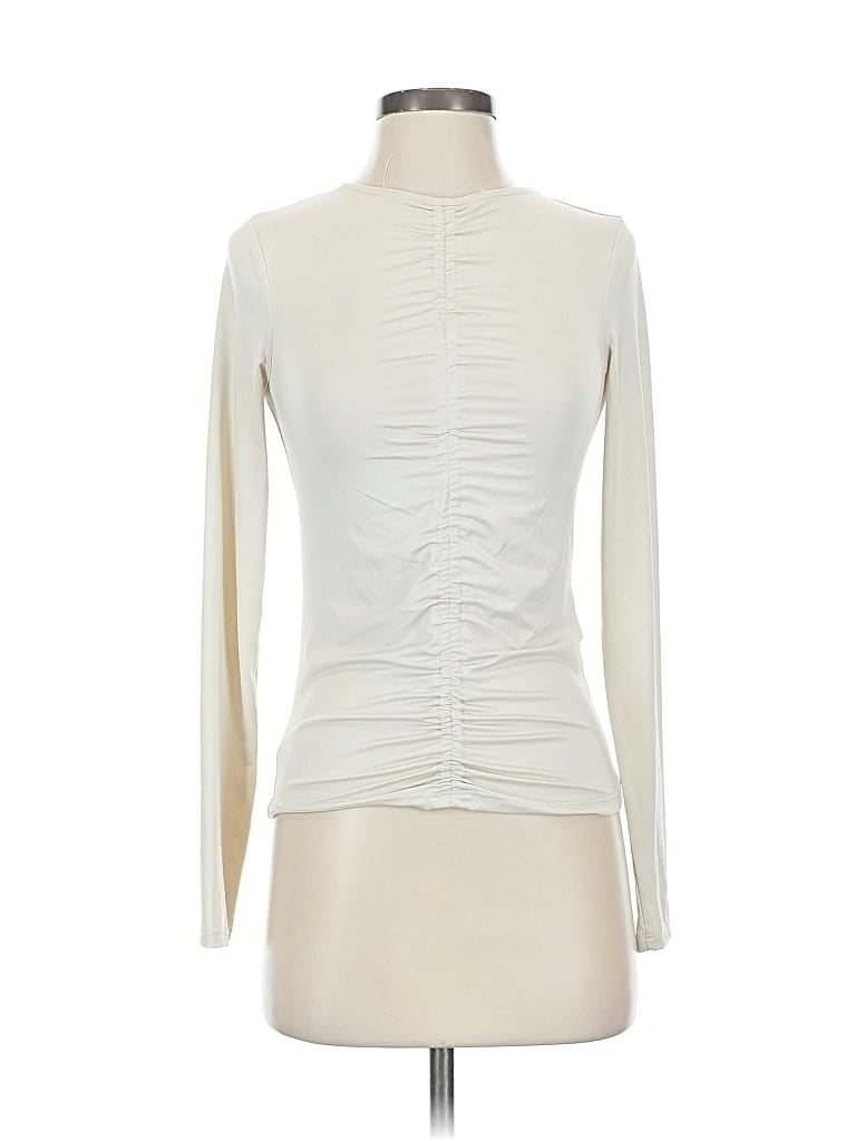 Pre-owned Vero Moda Long Sleeve T-shirt In White