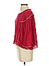 IRO Red 3/4 Sleeve Blouse Size EU (FR) 36 / US 4 - photo 5