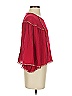 IRO Red 3/4 Sleeve Blouse Size EU (FR) 36 / US 4 - photo 4