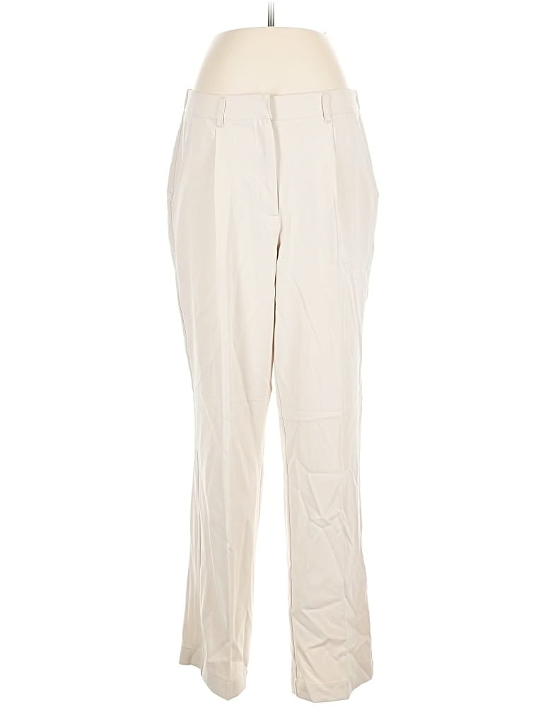 Pre-owned Max Studio Casual Pants In White