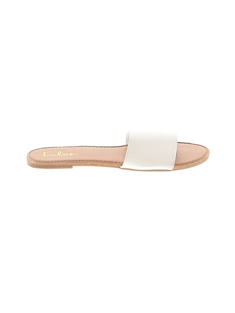 Pre-owned Lulus Sandals In White
