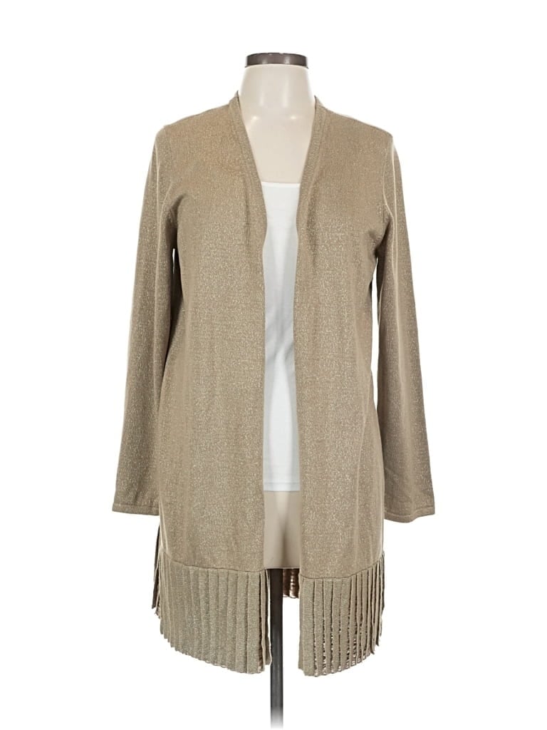 Pre-owned Chico's Coat In Brown