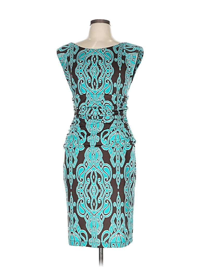 Pre-owned Inc International Concepts Cocktail Dress In Blue