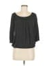 MICHAEL Michael Kors 100% Viscose Black 3/4 Sleeve Blouse Size M - photo 1