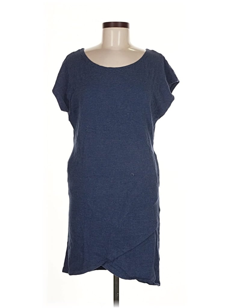 Pre-owned Synergy Casual Dress In Blue