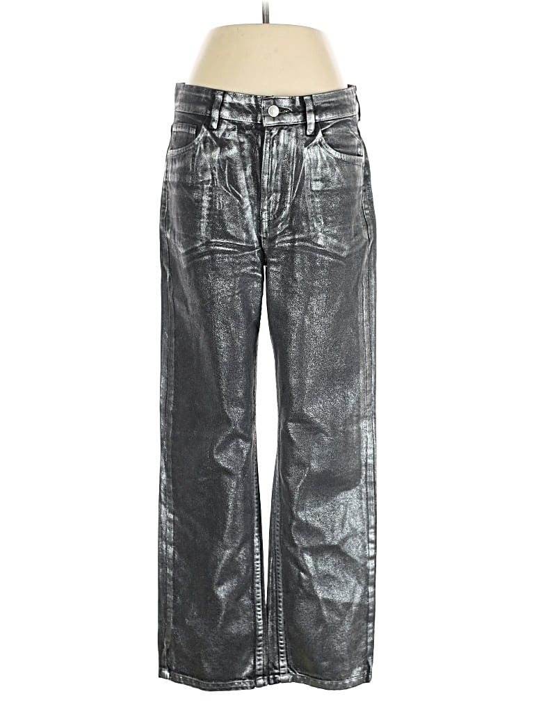 Pre-owned Mng Jeans In Silver