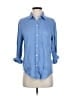 Rails Blue 3/4 Sleeve Button-Down Shirt Size S - photo 1