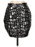 Lulus 100% Polyester Tweed Silver Formal Skirt Size XS - photo 1