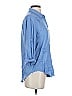 Rails Blue 3/4 Sleeve Button-Down Shirt Size S - photo 4