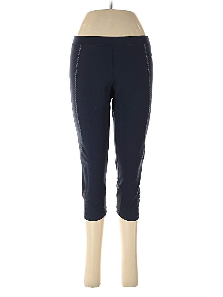 Pre-owned Nike Active Pants In Blue