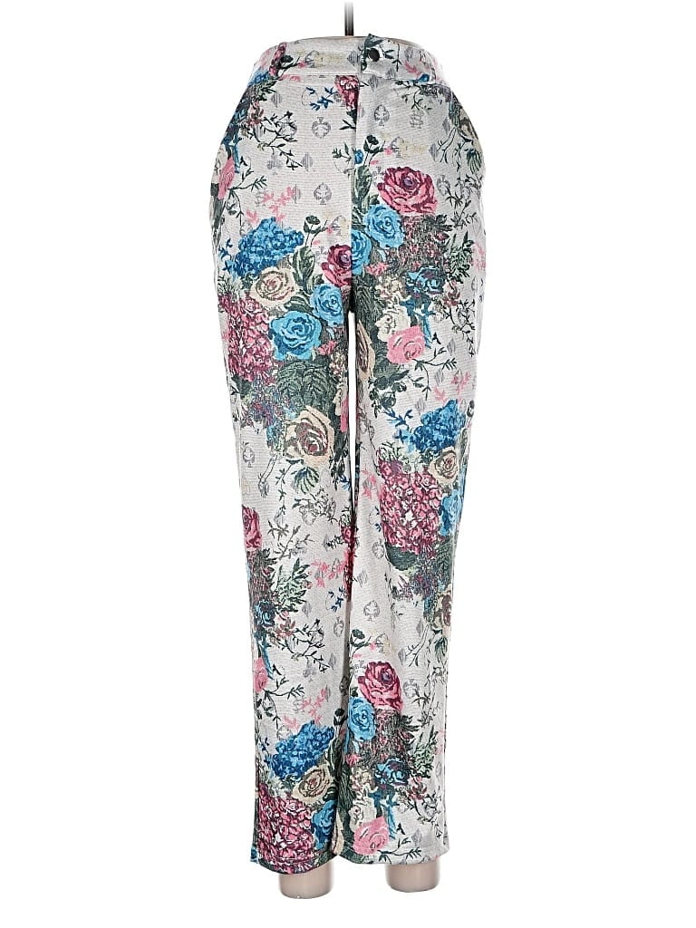 Pre-owned Unbranded Casual Pants In Silver