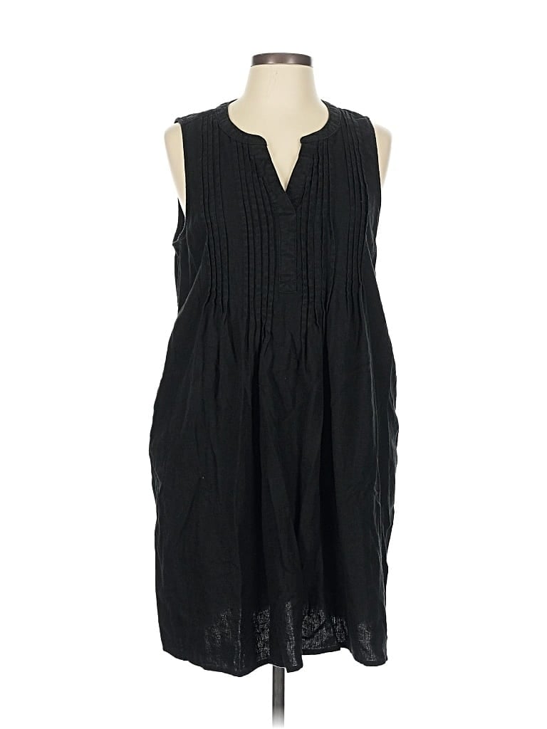 Pre-owned Sonoma Goods For Life Casual Dress In Black