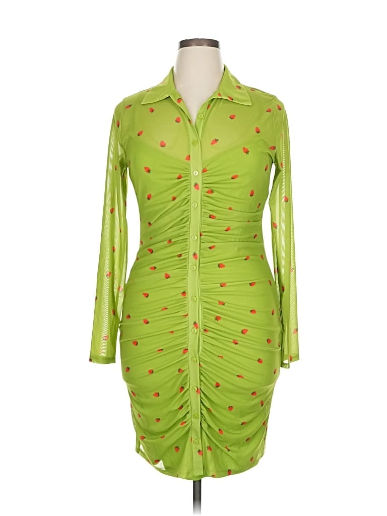 Forever 21 Plus Cocktail Dress In Green