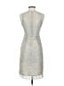 BCBGMAXAZRIA Silver Cocktail Dress Size 2 - photo 2