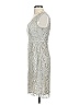BCBGMAXAZRIA Silver Cocktail Dress Size 2 - photo 5