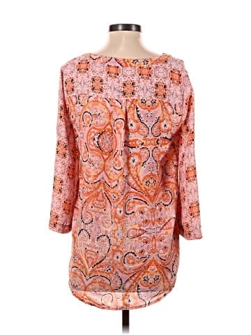 BCBGMAXAZRIA 3/4 Sleeve Blouse (view 2)