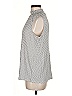 Adrianna Papell Silver Sleeveless Blouse Size M - photo 5