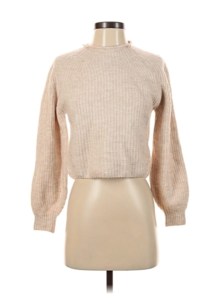 Pre-owned Topshop Pullover Sweater In Brown
