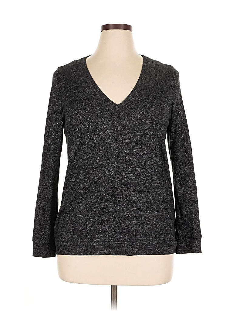 Pre-owned Harlowe & Graham Pullover Sweater In Black