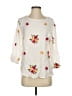 Kindred 100% Polyester White 3/4 Sleeve Blouse Size S - photo 1