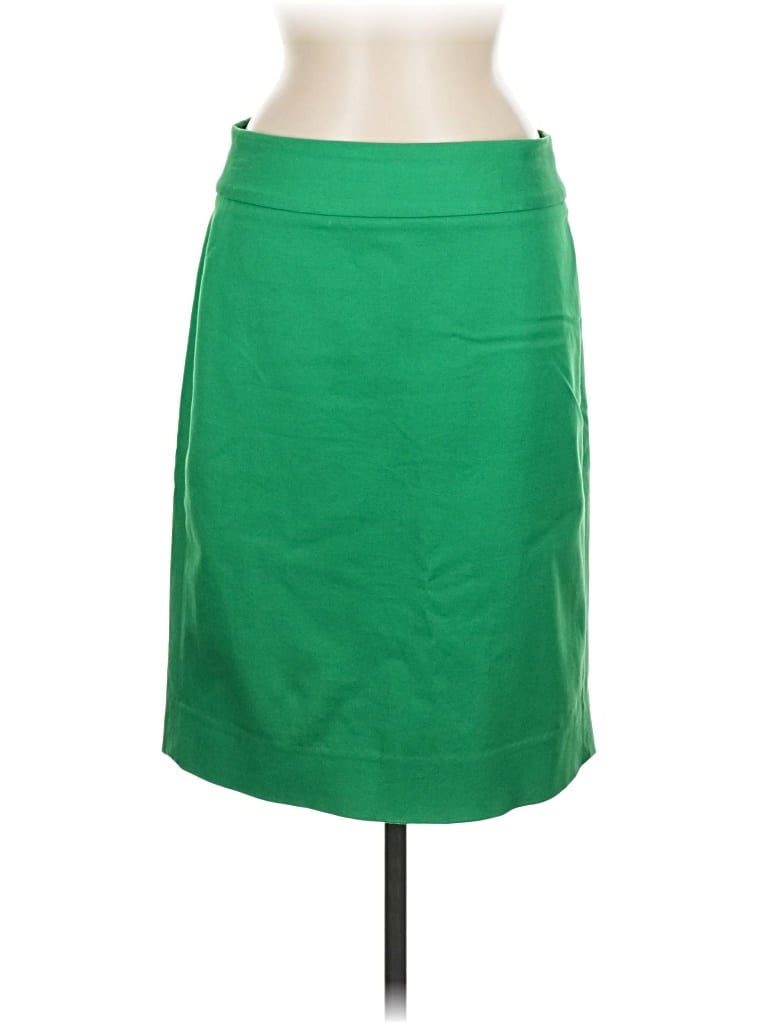 Pre-owned Banana Republic Formal Skirt In Green