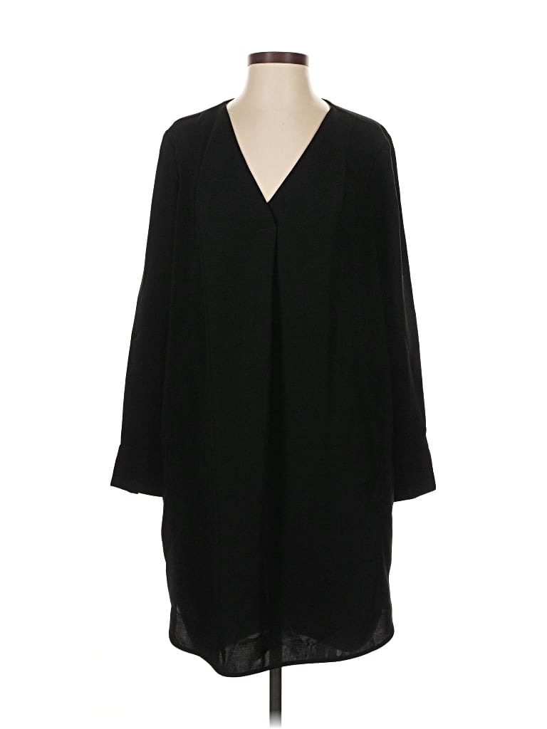 Pre-owned Ann Taylor Casual Dress In Black