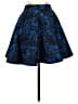 Torn by Ronny Kobo 100% Polyester Paisley Blue Formal Skirt Size XS - photo 2