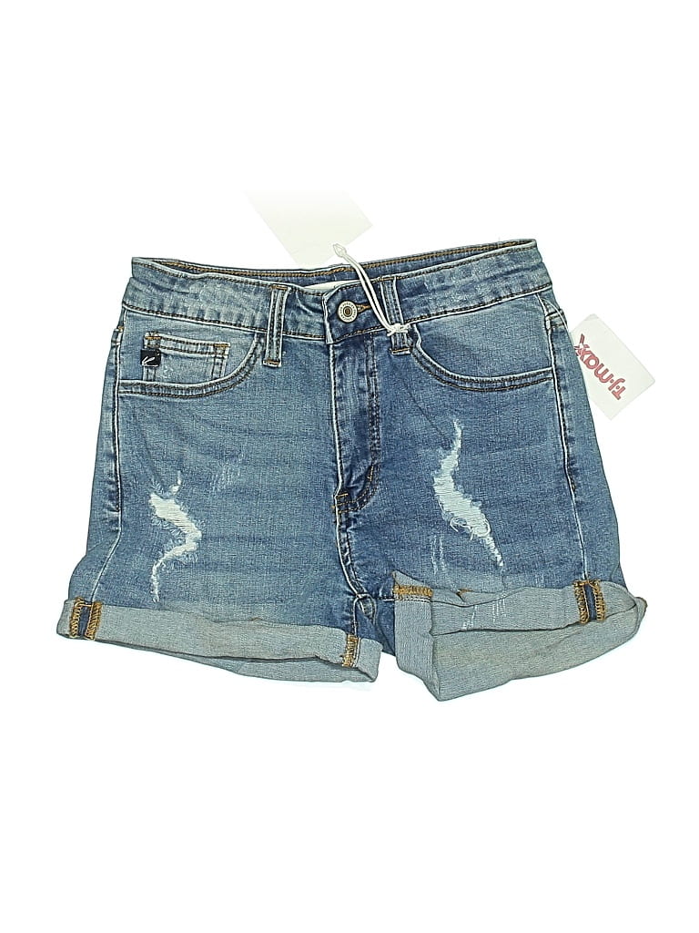 Kancan Jeans Denim Shorts In Blue
