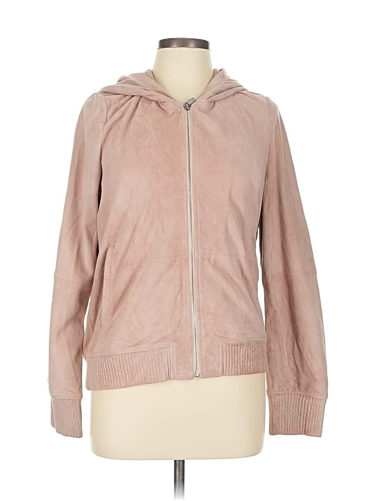 Pre-owned As By Df Zip Up Hoodie In Pink