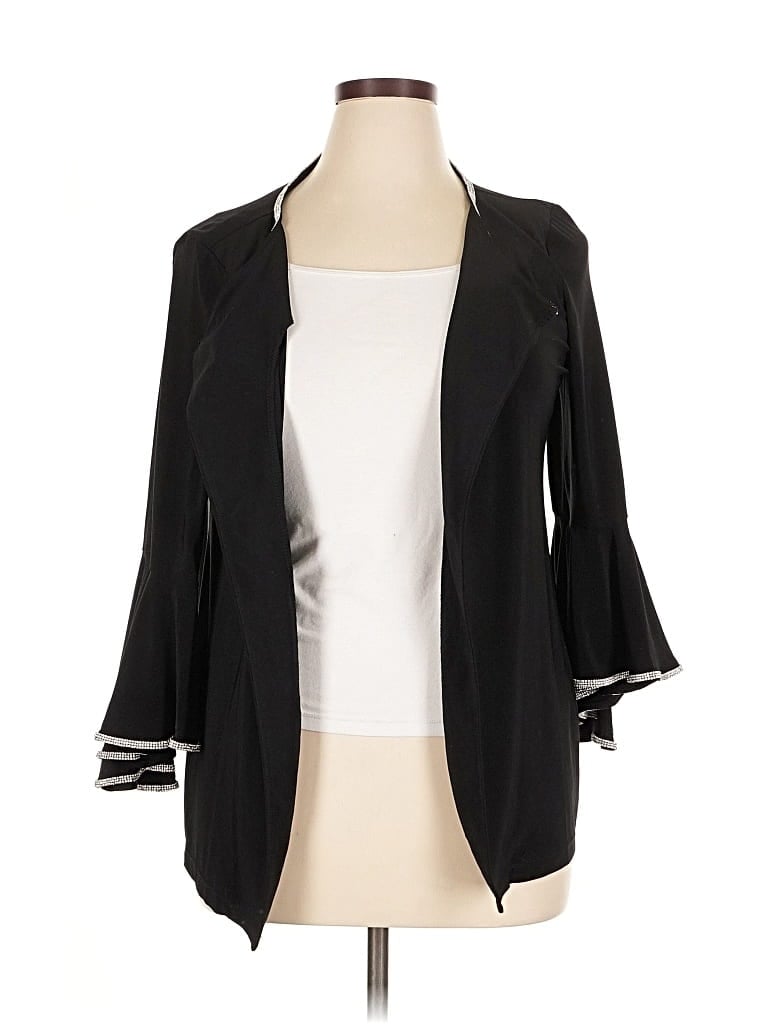 Pre-owned Prelude Cardigan Sweater In Black