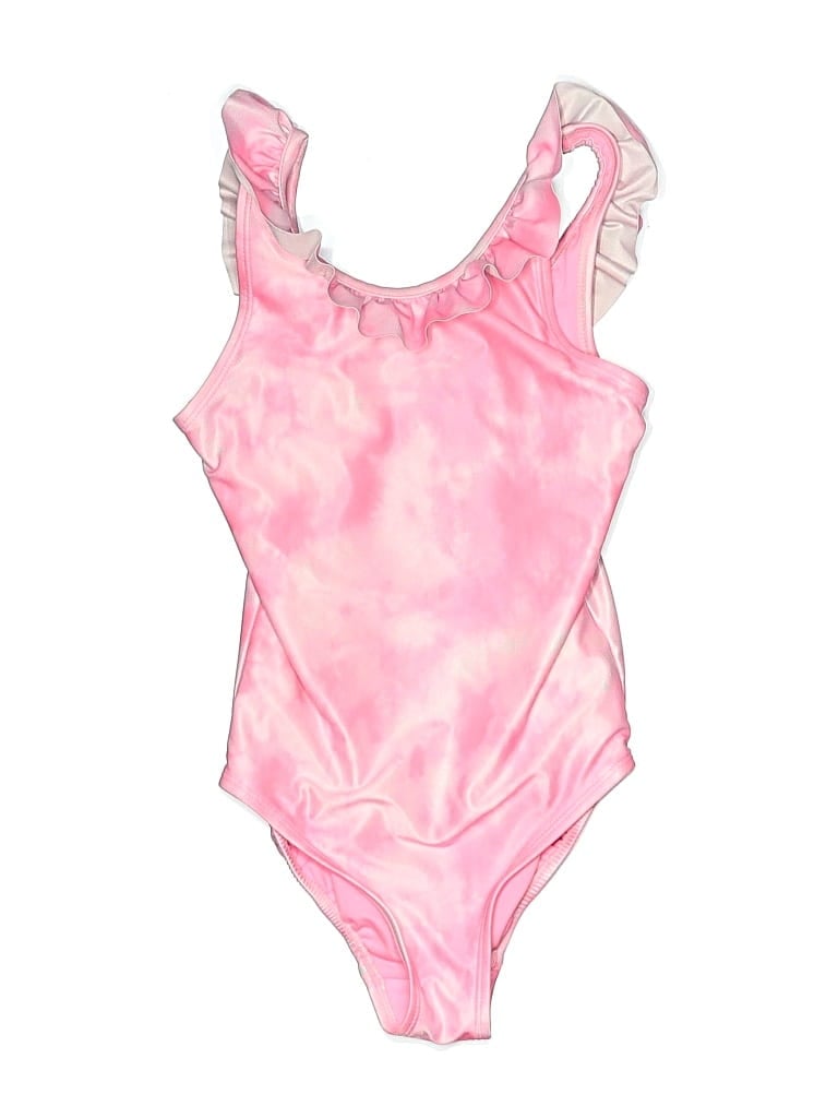 Pre-owned Gap Kids' One Piece Swimsuit In Pink