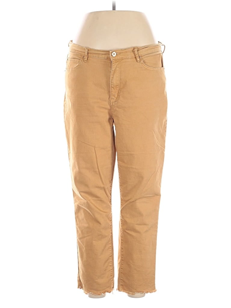 Pre-owned Nicole Miller Jeans In Brown
