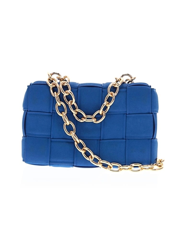 Pre-owned Unbranded Satchel In Blue