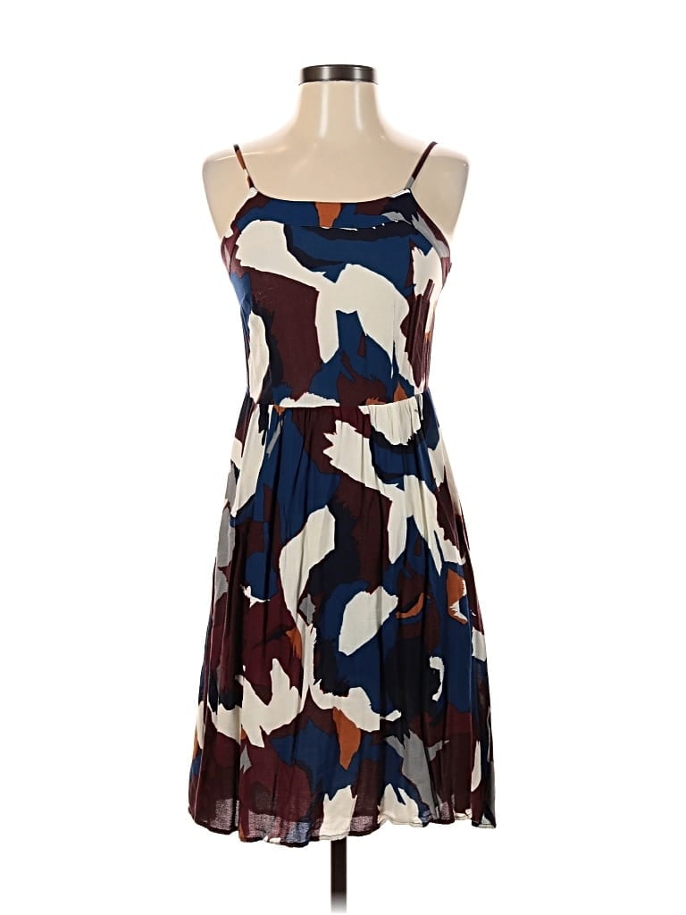 Pre-owned Ann Taylor Loft Casual Dress In Brown