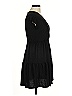 Caution to the Wind Solid Black Casual Dress Size S (estimated) - photo 4