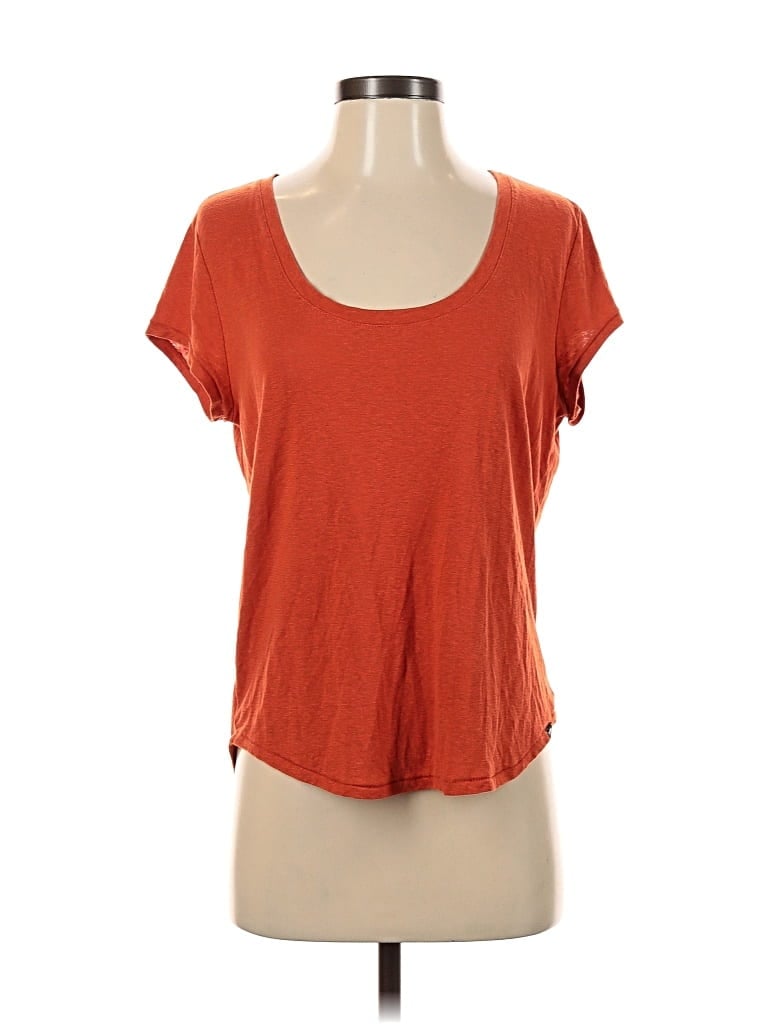 Pre-owned Prana Short Sleeve T-shirt In Orange