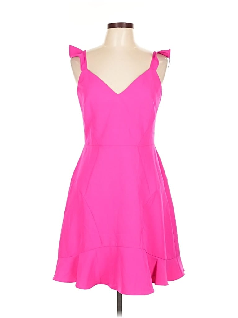 Pre-owned Aidan Mattox Cocktail Dress In Pink