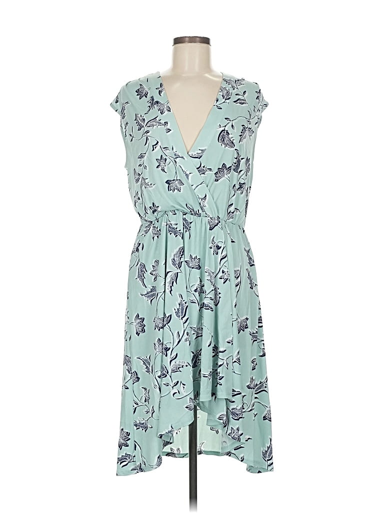 Pre-owned Bcbgmaxazria Casual Dress In Blue