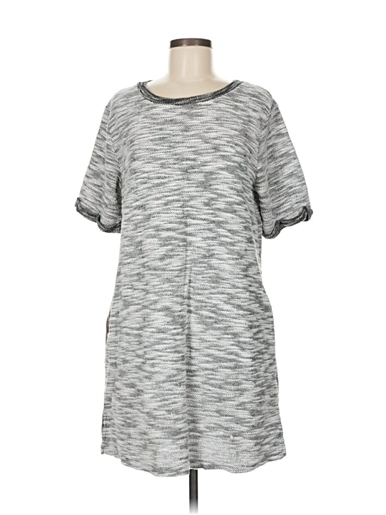 Pre-owned Kori America Casual Dress In Gray