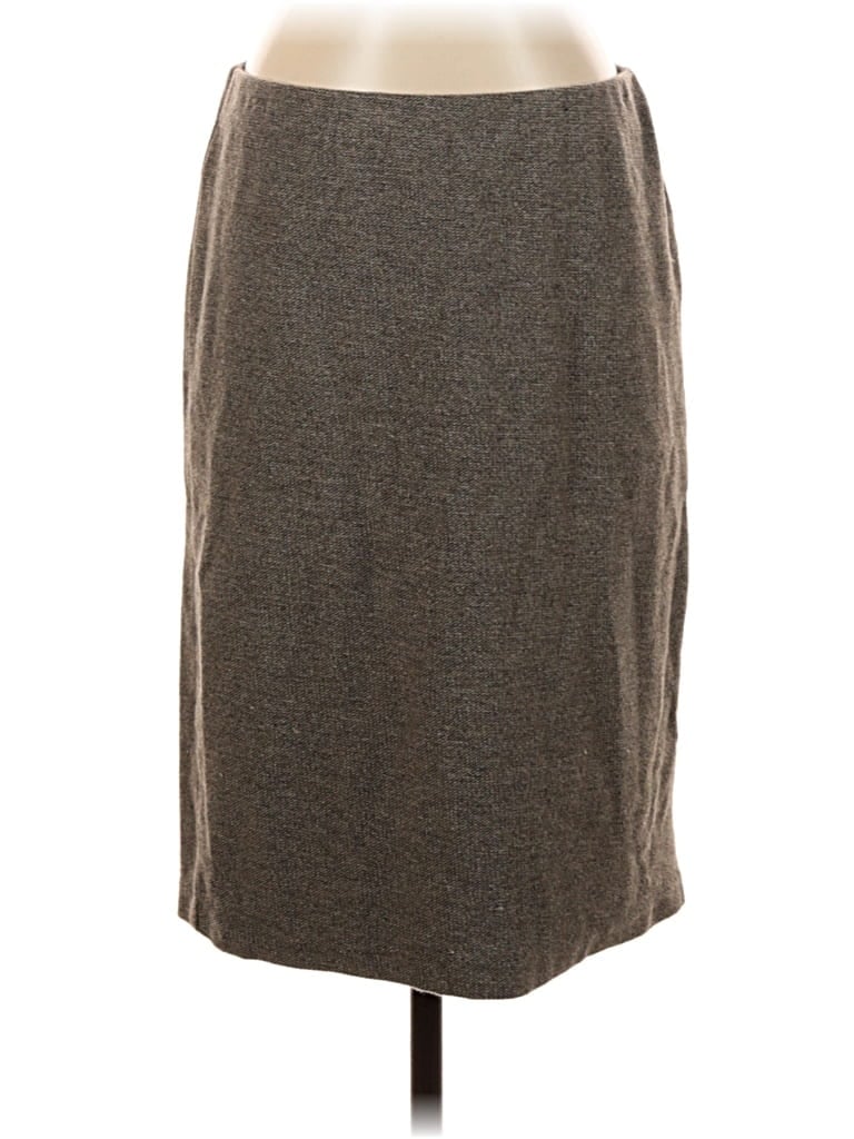 Pre-owned Jjill Casual Skirt In Brown