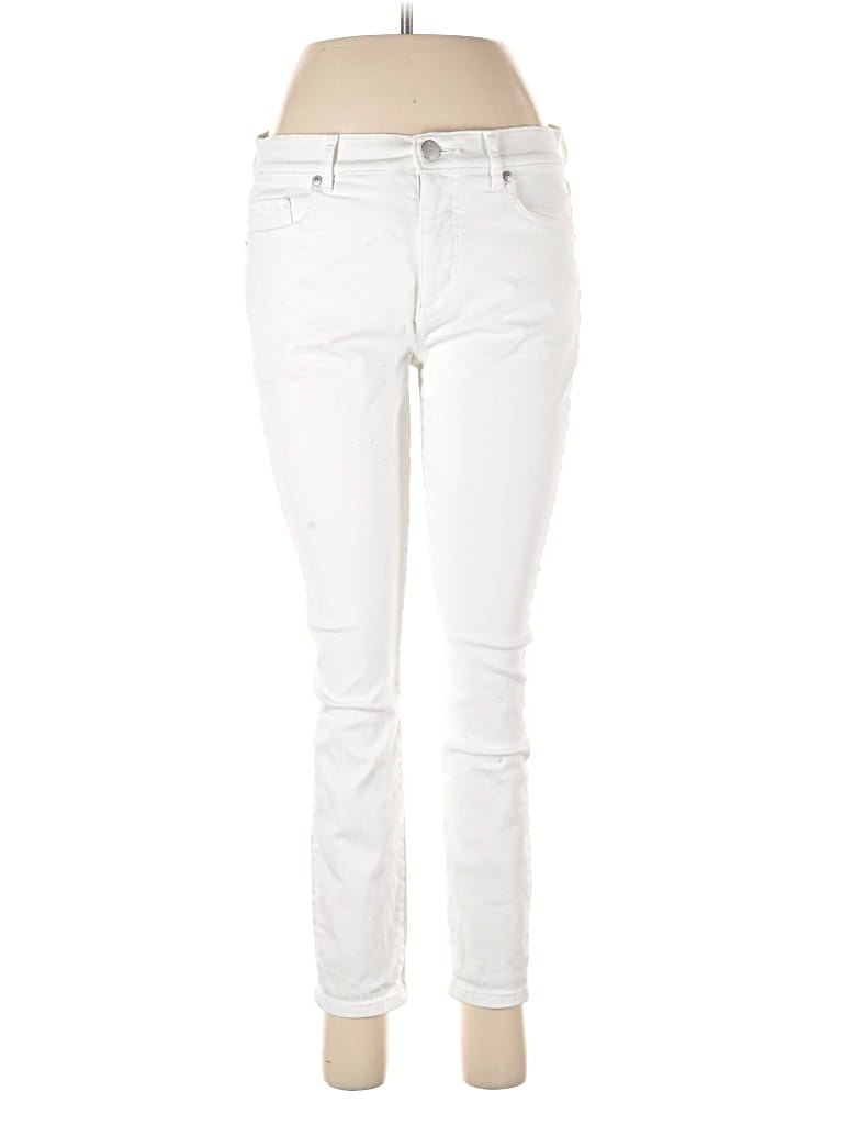 Pre-owned Ann Taylor Loft Jeans In White