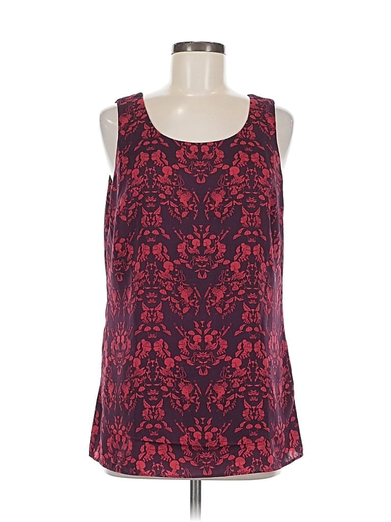 Pre-owned Cabi Sleeveless Top Red Scoop Neck Tops