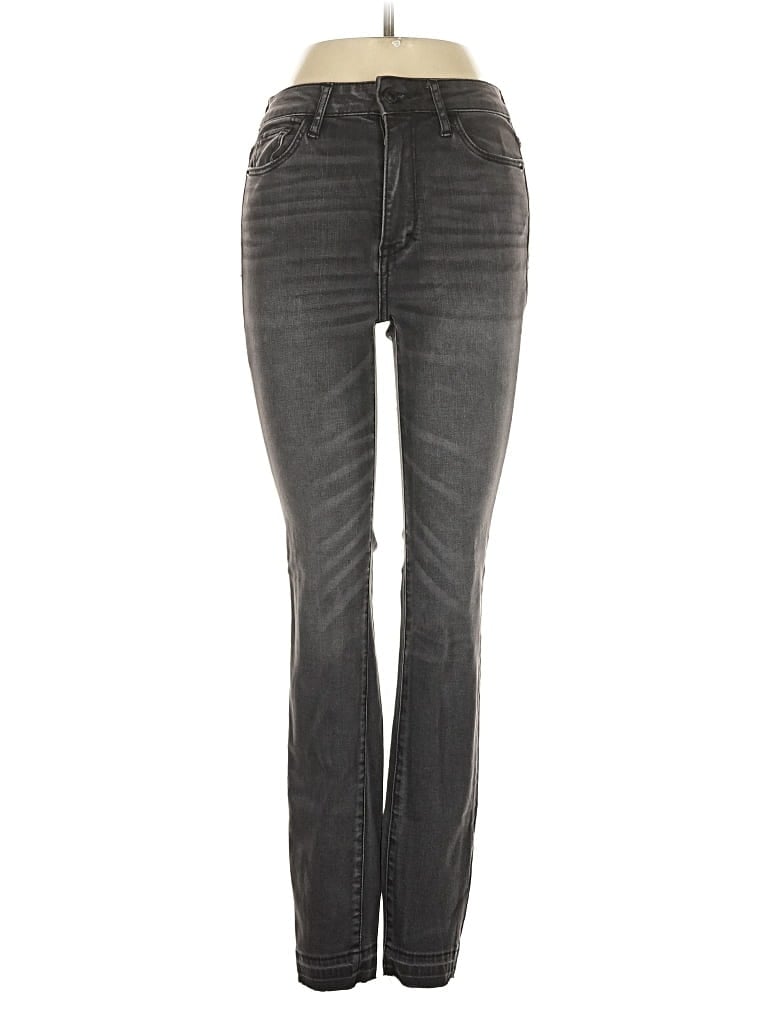 Pre-owned Abercrombie & Fitch Jeans In Gray