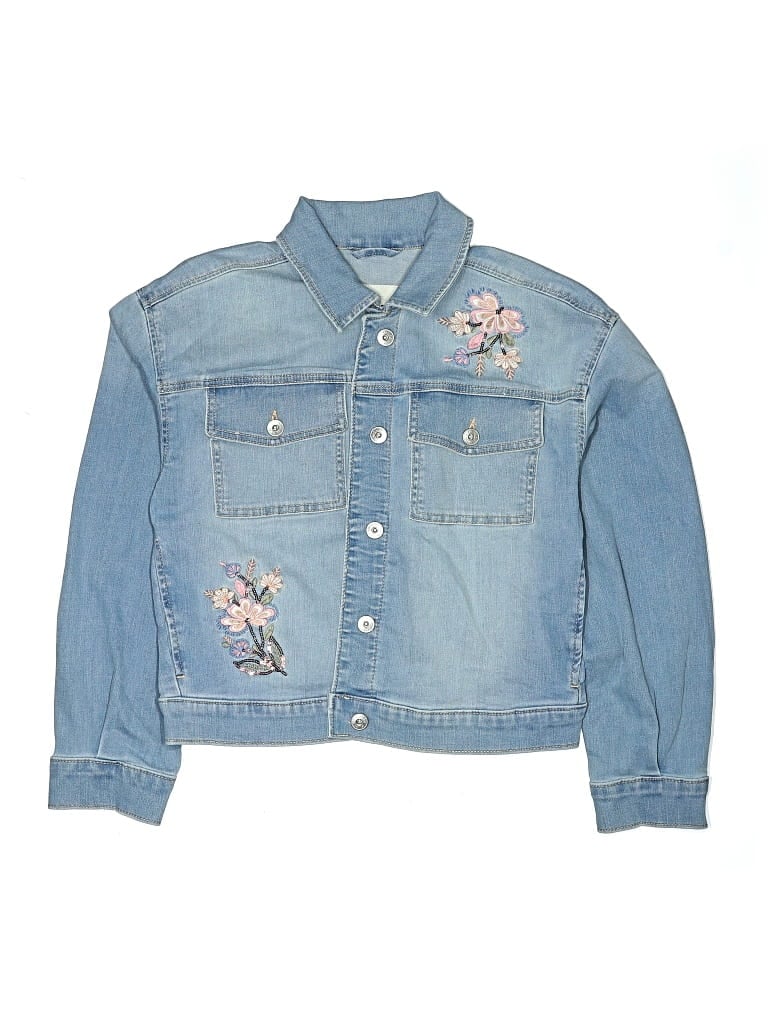 Pre-owned Abercrombie Kids' Denim Jacket In Blue